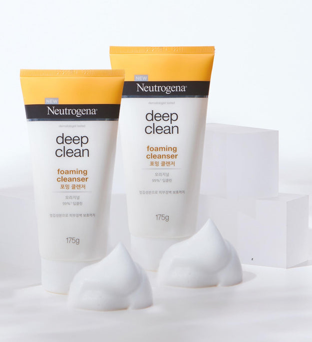 Neutrogena Detergente schiumogeno Deep Clean 175 g x 2 p + 50 g x 2 p