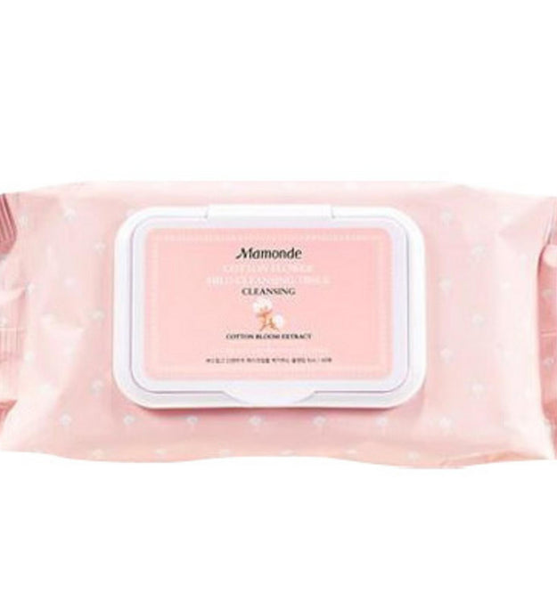 Мягкие очищающие салфетки Mamonde Cotton Flower