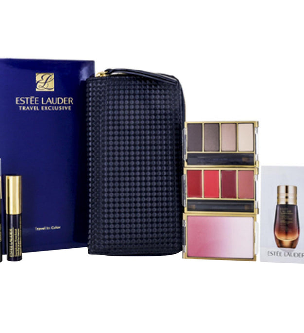Set de 8 exclusivos Travel In Color de Estee Lauder