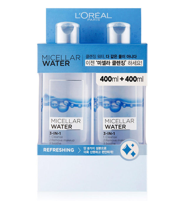 L'Oreal Paris Micellar Water 3in1 Acqua detergente rinfrescante