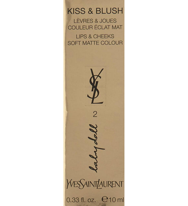 Saint Laurent Kiss & Blush labbra e guance colore morbido opaco 10 ml