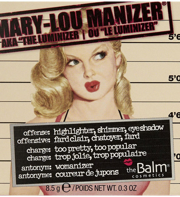 The Balm Mary-Lou Manager Iluminador Sombra de Ojos Brillante 8.5g