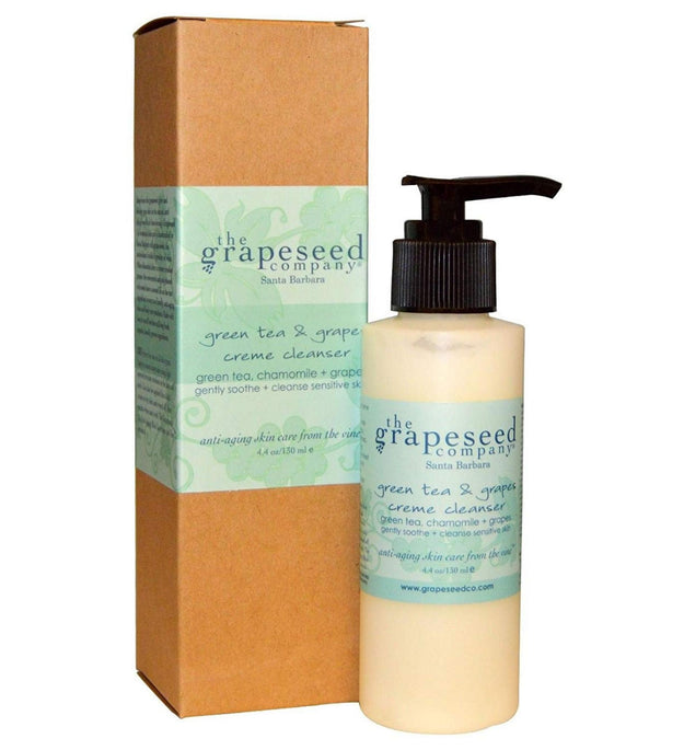 The Grape Seed Company Cream Cleanser Green Tea & Grape