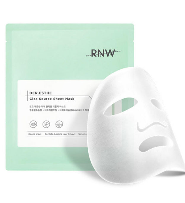 Pack de masques apaisants R&W Cica Sauce