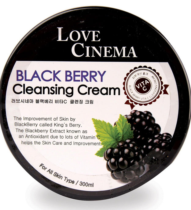 Love Cinema Blackberry Vita Semente Creme de Limpeza