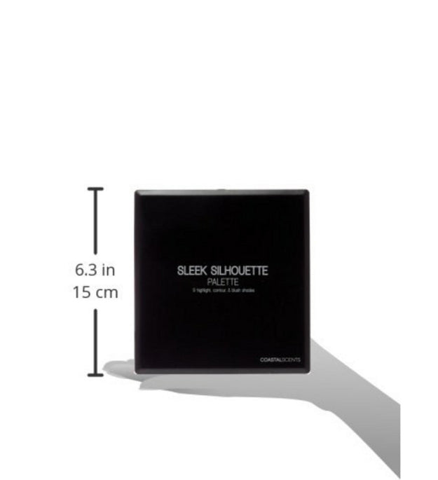 Paleta Slick de sombras de rubor y contorno resaltado Coastal Cents 9