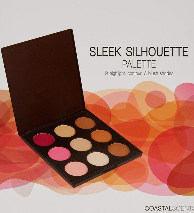 Paleta Slick de sombras de rubor y contorno resaltado Coastal Cents 9