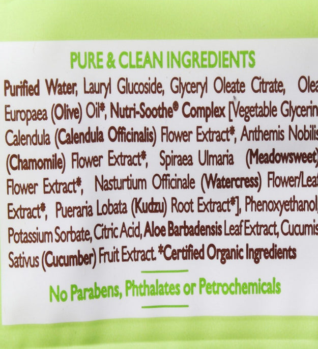 Lingettes nettoyantes pour les mains et le corps 3 en 1 Babo Botanicals