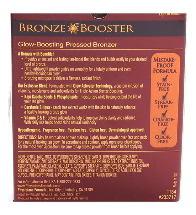 Physician Formula Bronze Booster Glow-Boosting Gepresster Bronzer 9g