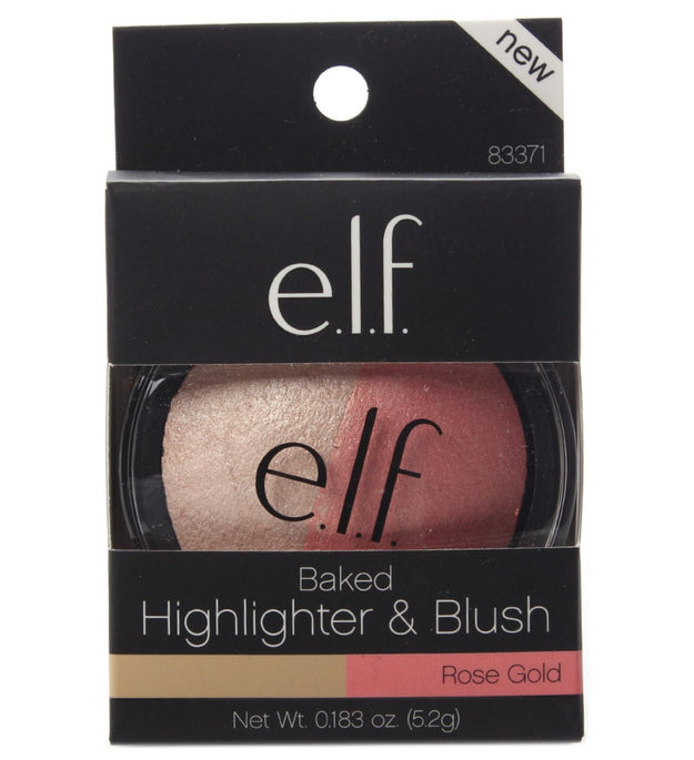 Iluminador y rubor horneados de Elf, 5,2 g