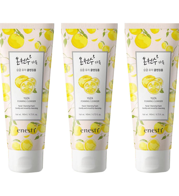 Ernesty Hot Spring Water Cleansing Foam rinfrescante al cedro