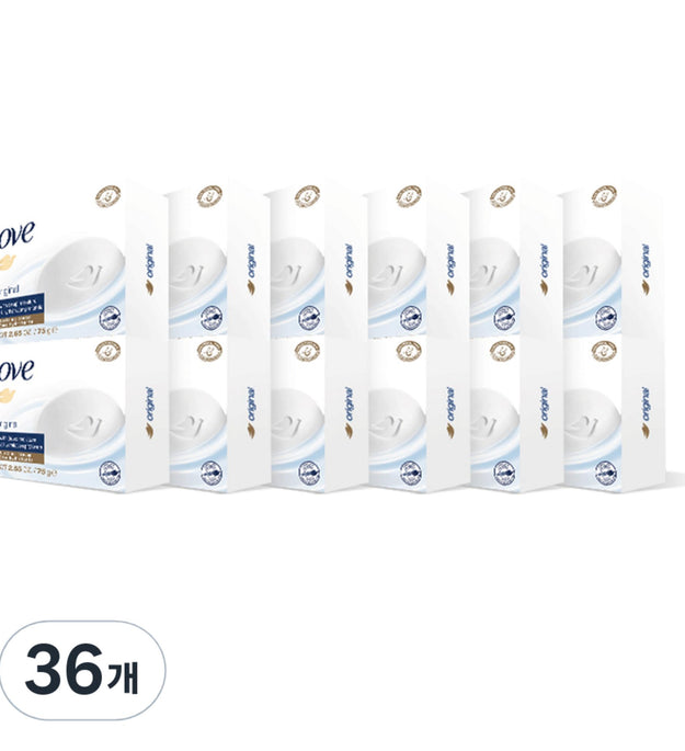Barre de savon Dove White Beauty