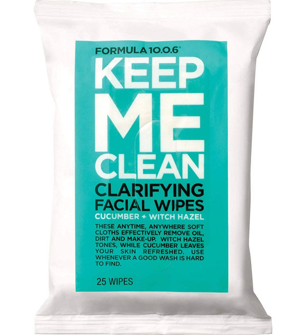 Formula 10.0.6 Очищающие салфетки для лица Keep Me Clean