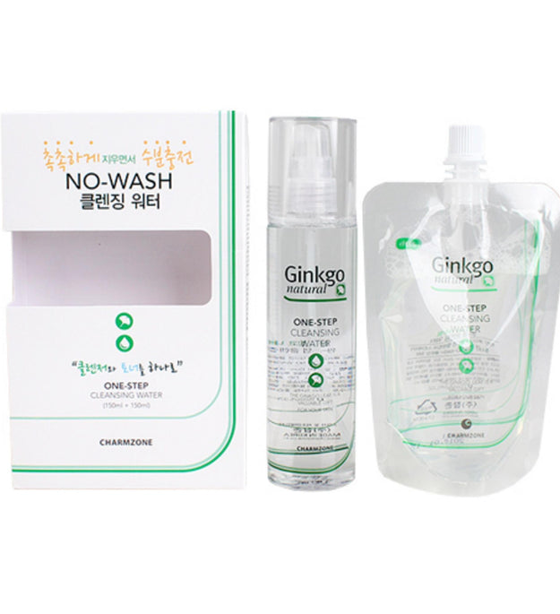 Set di acqua detergente naturale in un solo passaggio Charm Zone Ginkgo