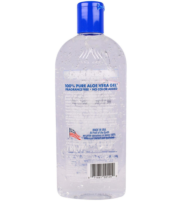 Gel di Aloe Vera Fruit of the Earth senza alcol