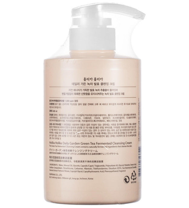 Holika Holika Crema Limpiadora Fermentada de Té Verde Daily Garden