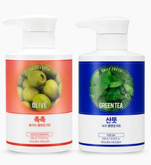 Holika Holika Daily Fresh Crema Limpiadora De Té Verde Fresco