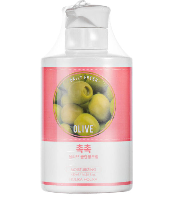 Holika Holika Crema Limpiadora Diaria Fresca Y Húmeda De Oliva