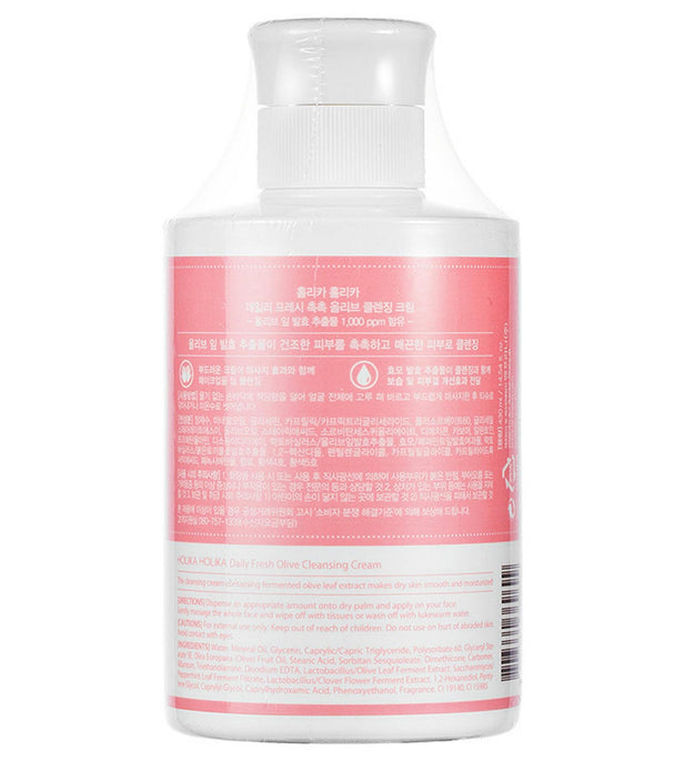 Holika Holika Crema Limpiadora Diaria Fresca Y Húmeda De Oliva