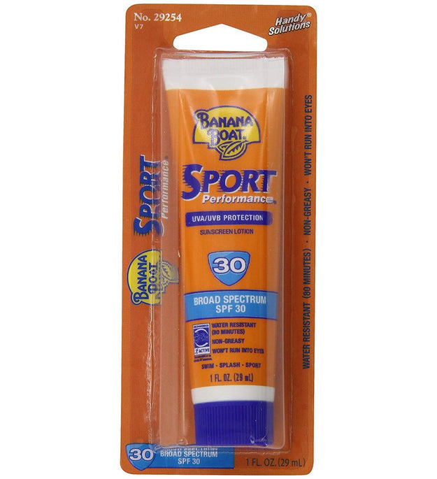 Lotion écran solaire SPF30 Banana Boat Sports Performance