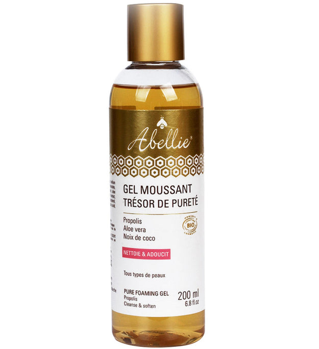 Gel de limpeza espumante orgânico Avelli