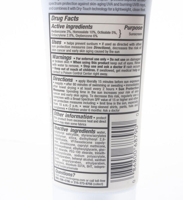 Neutrogena Ultra Sheer Dry-Touch Sunscreen SPF 55