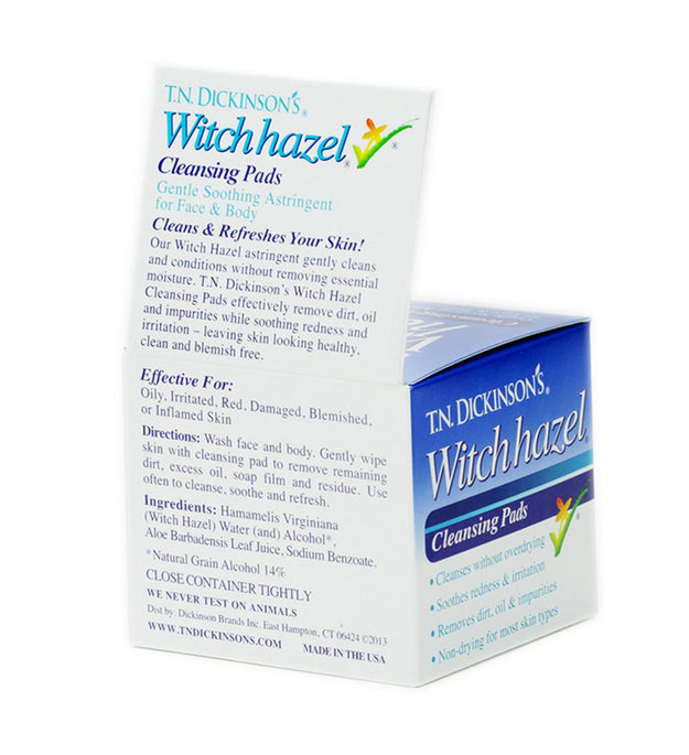 TN Dickinson Hamamelis-Reinigungspad Clean & Refresh
