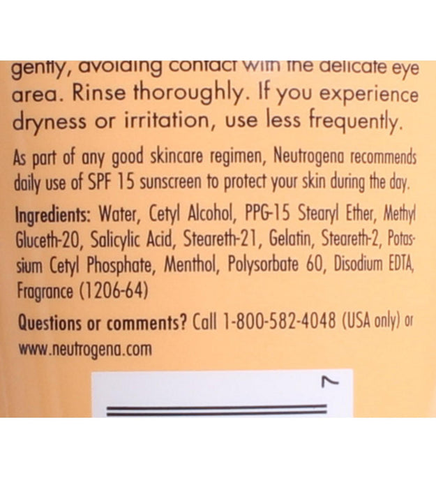 Neutrogena Deep Clean Crema Detergente Senza Olio