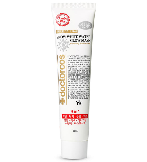 Mascarilla tubular con efecto iluminador de agua Blancanieves del Dr. Co.
