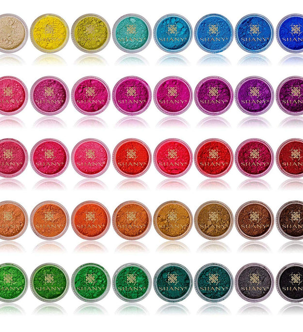 Shani Set di Polveri Minerali per Ombretto in Polvere Libera da 40 Colori