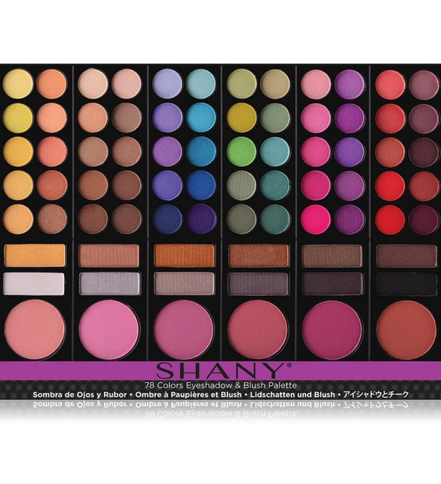 Palette di ombretti e fard Natural Fusion SHNY da 61 g