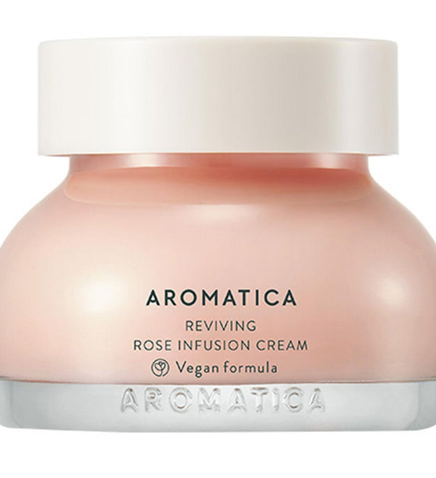 Crème infusion revitalisante à la rose AROMATICA