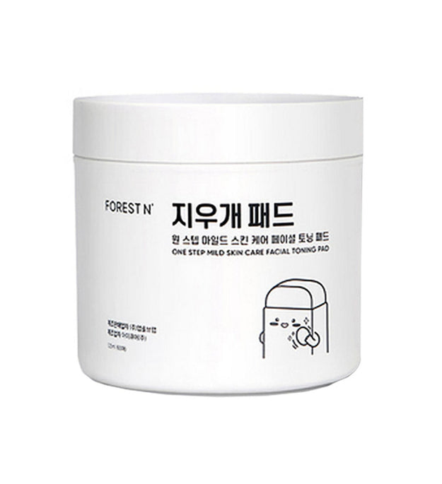 Forest N One Step Мягкая Уход за Кожей Лицевая Тонизирующая Стирающая Подушечка Сезон 3