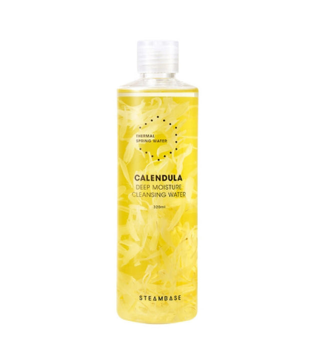 Acqua detergente a base di vapore alla calendula con umidità profonda