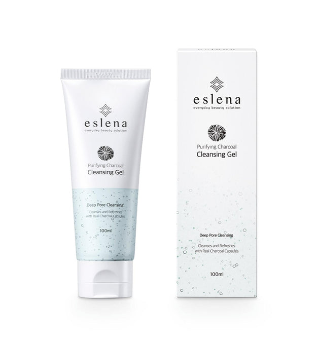 Очищающий гель с углем Eslena Purifying
