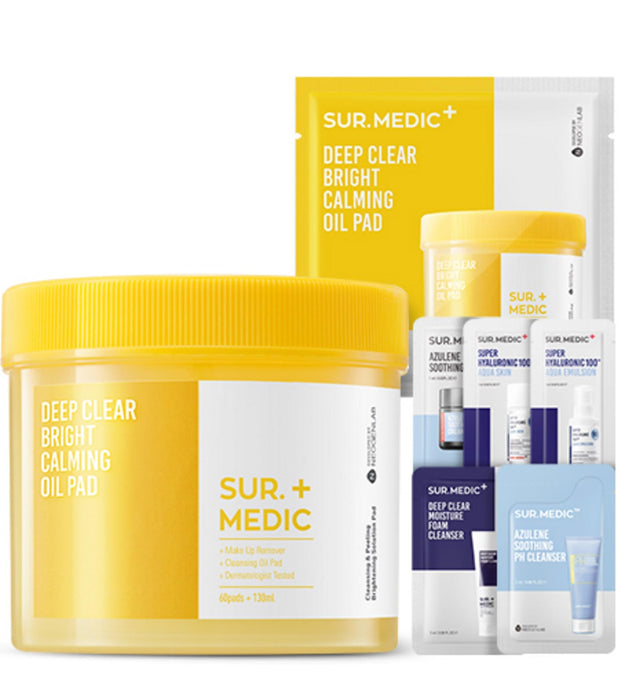 Thermedic Plus Deep Clear Яркая успокаивающая масляная подушечка 130 мл