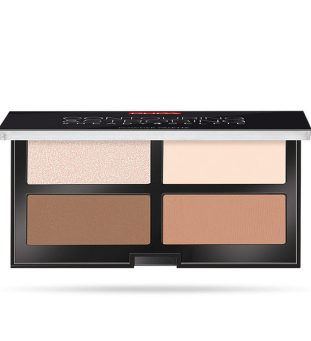 Puppa Milano Kontur- und Strobing-Make-up Palette Ready 4 Selfie 17.5g