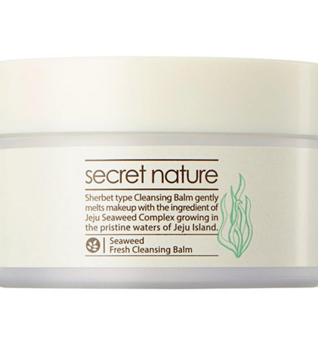 Bálsamo limpiador fresco con algas marinas de Secret Nature