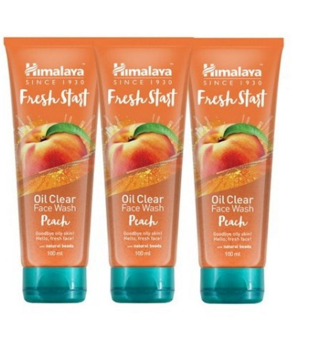 Gel nettoyant pour le visage Fresh Start Himalaya, pêche