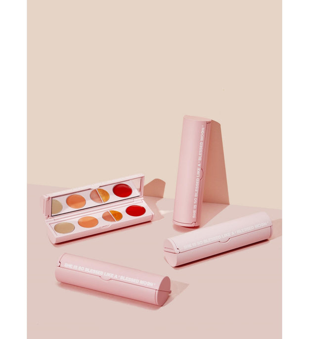 Bless Moon Black Moon Kit Multi Maquillaje Sombra Polvo Set Grapefruit Juicy