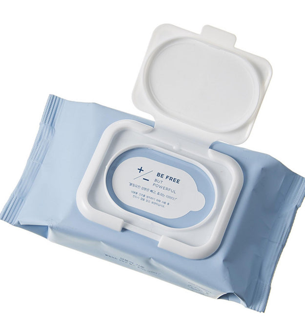 Missha Super Aqua Ultra Hyalon Água Micelar para Limpeza Tipo Lenço com Tampa