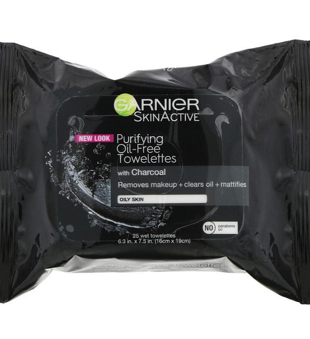 Garnier SkinActive Purifying Oil-Free Towelette Charcoal Oily Skin