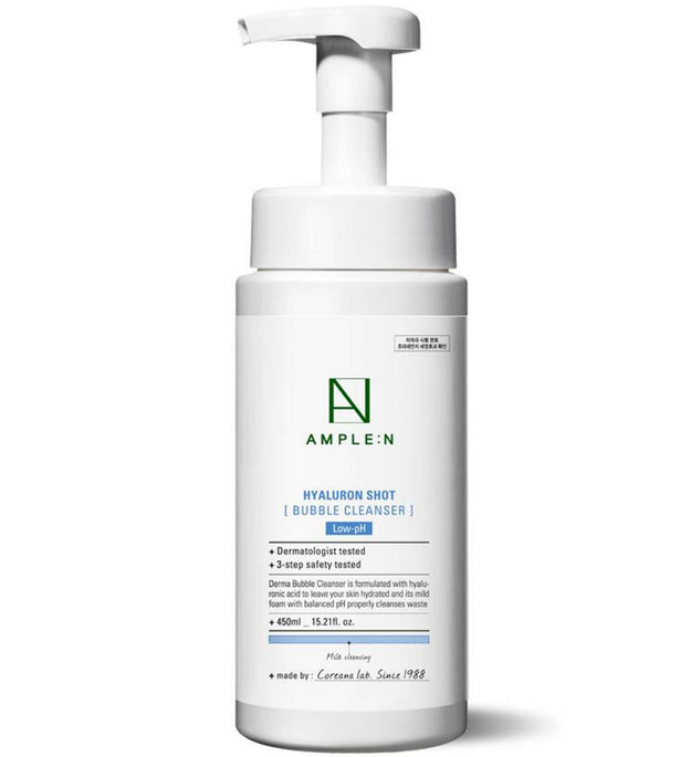Nettoyant moussant aux ampoules et à l'acide hyaluronique Coreana