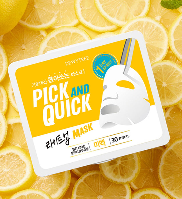 Dewytree Pick & Quick Pluckable Mask Light Up