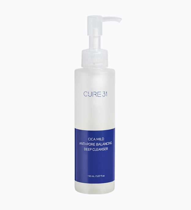 Cure31 Cica Mild Anti-pore Balancing Deep Cleanser 150ml