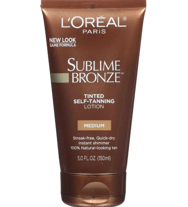 L'Oreal Paris Sublime Bronze Tinted Self Tanning Lotion Medium