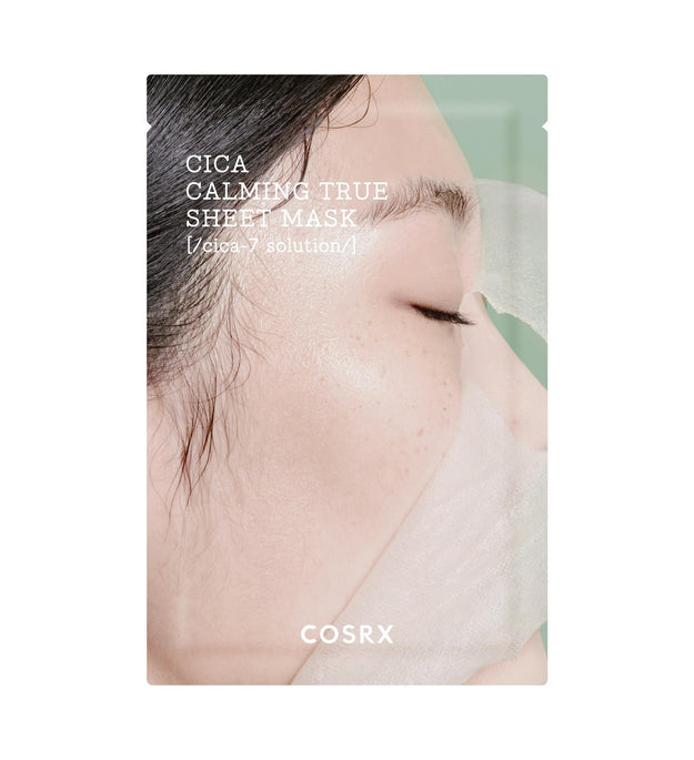 Maschera in tessuto calmante Pure Fit Cica di COSRX