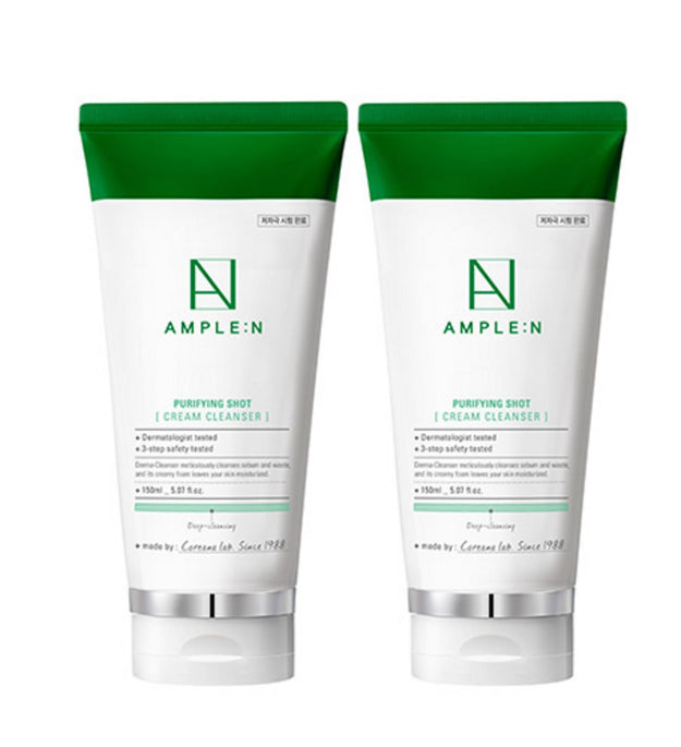 Ampoule et crème nettoyante purifiante Coreana