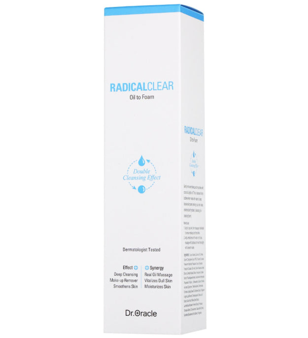 Dr. Oracle Radical Clear Oil to Foam doppio effetto detergente