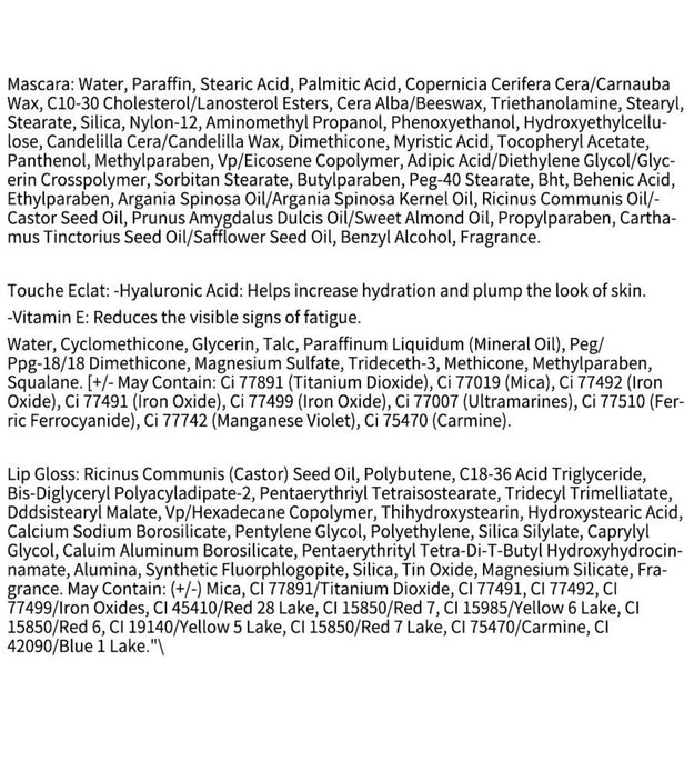 Trío de maquillaje esencial de Yves Saint Laurent